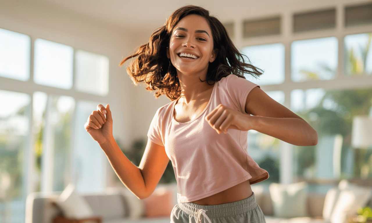 descubra como bailar apenas 10 minutos por dia pode transformar seu humor e melhorar seu corpo de forma simples e divertida.